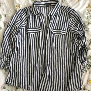 super cute button up blouse :)